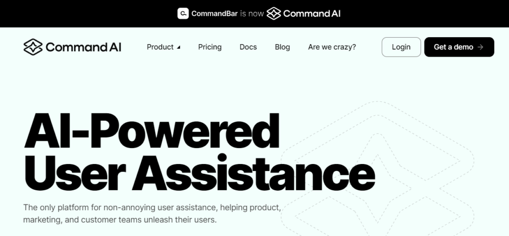 Digital adoption platform Command AI 1