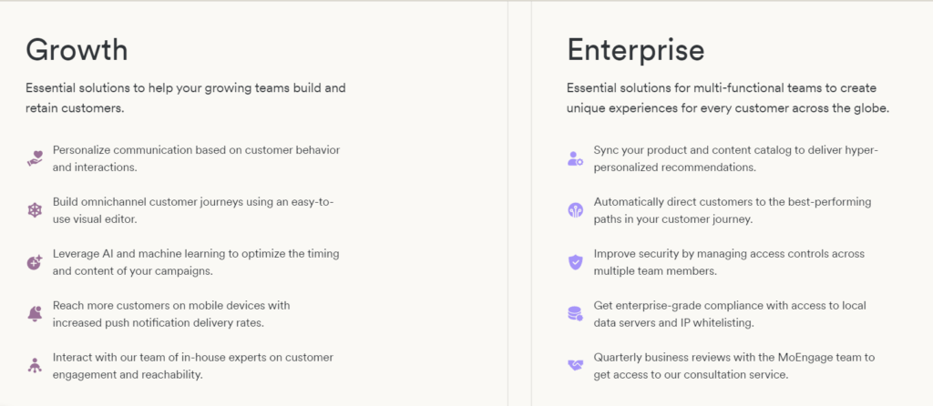 customer engagement software MoEngage pricing