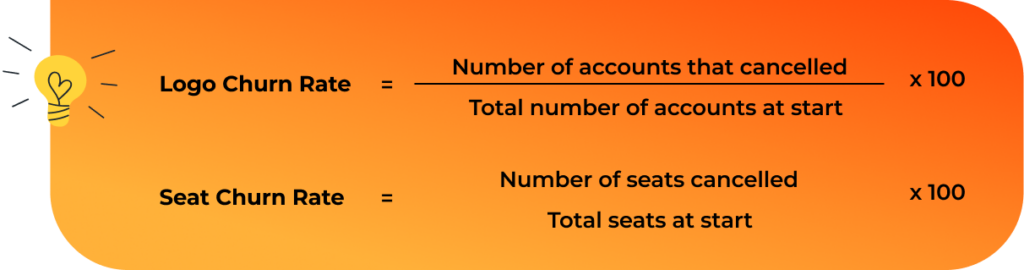 Understanding Churn Rate - Logo vs Seat Formulas