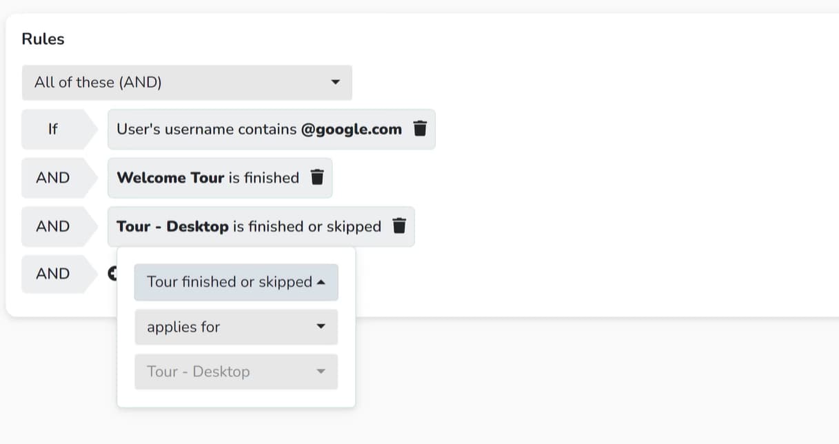 Segmented workflow