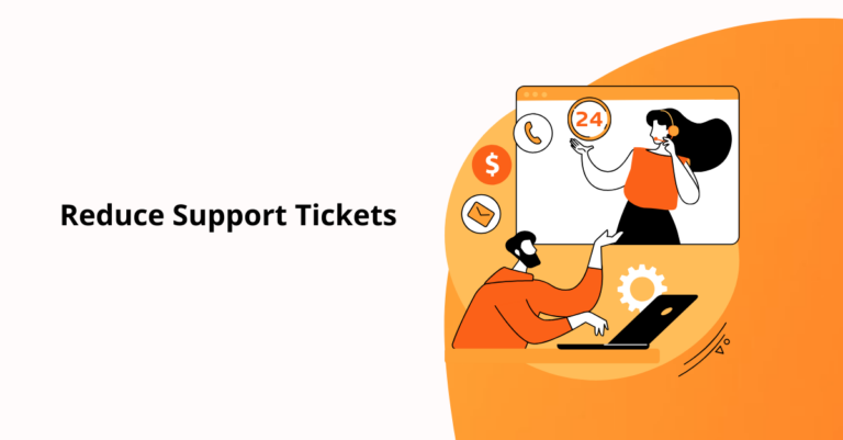 support ticket cartoon and title of the blog