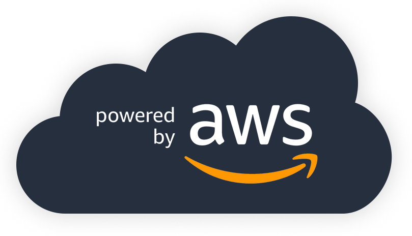 Powered by aws